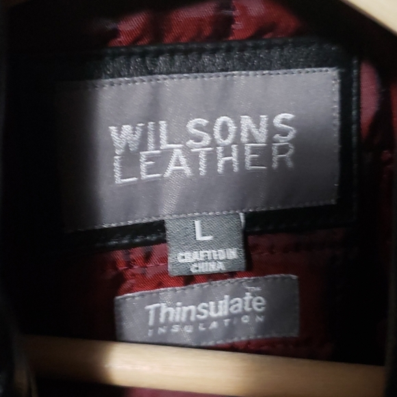 Wilsons Leather black jacket - Picture 2 of 4